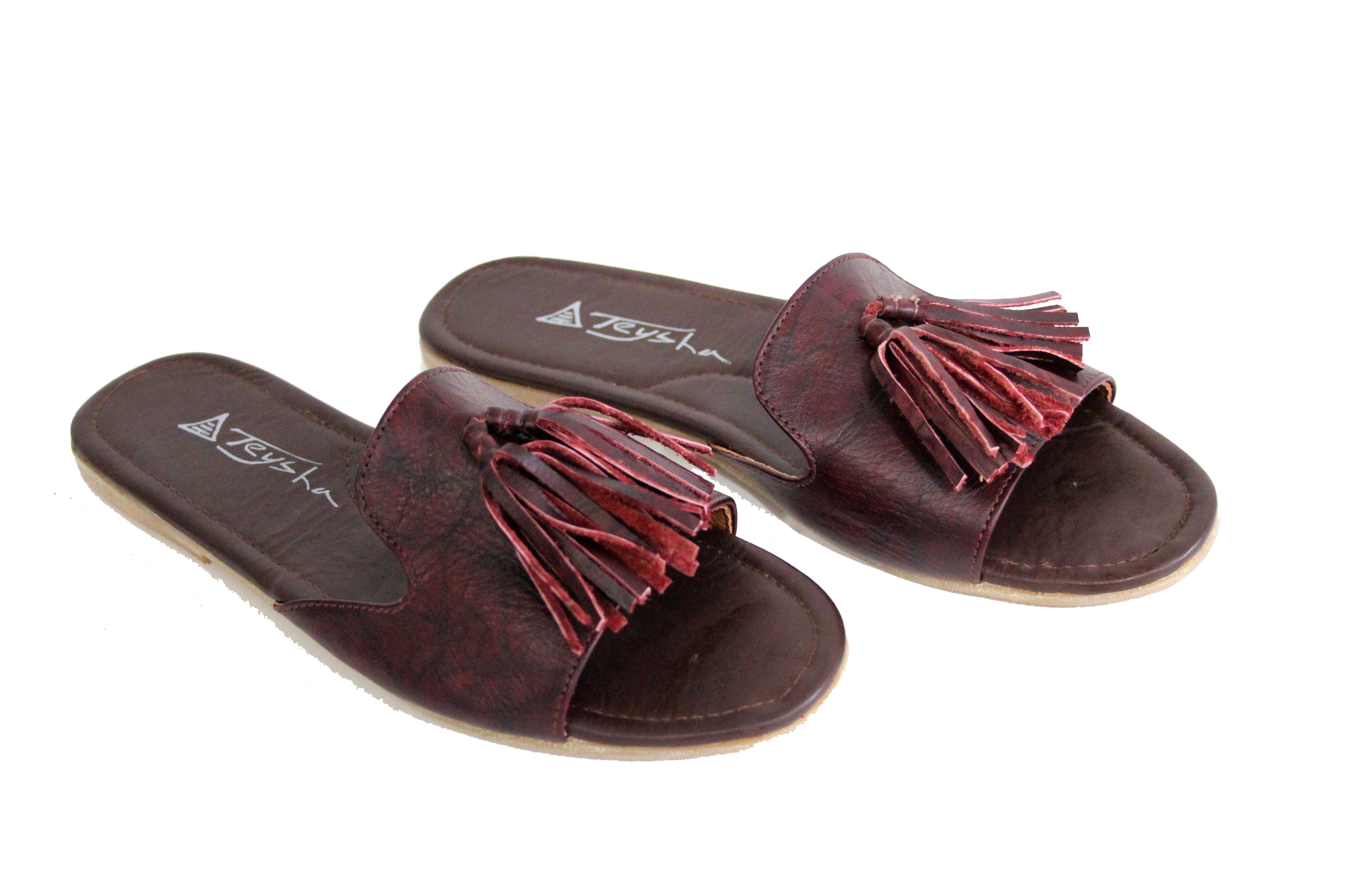 Red best sale wine sandals